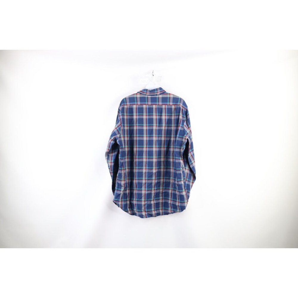 Vintage 70s Pendleton Large Wool Collared Long Sl… - image 7